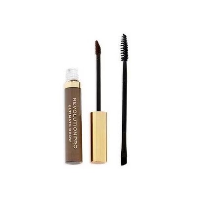 MAKEUP REVOLUTION Pro Ultimate Brow Gel Dunkelbraun NEU Neu in OVP