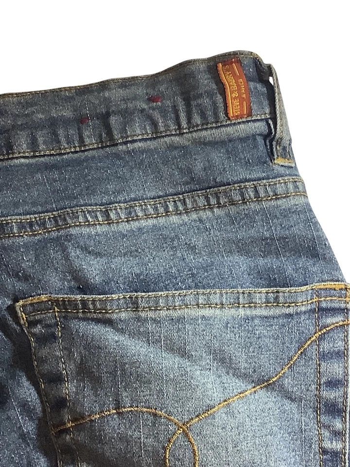 Steve & Barry’s Womens Denim Jeans Boot Leg Normal Rise Blue Size 16S - Image 4 of 4