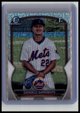 2023 Bowman Chrome #BCP-161 Dangelo Sarmiento Prospects Mojo Refractor