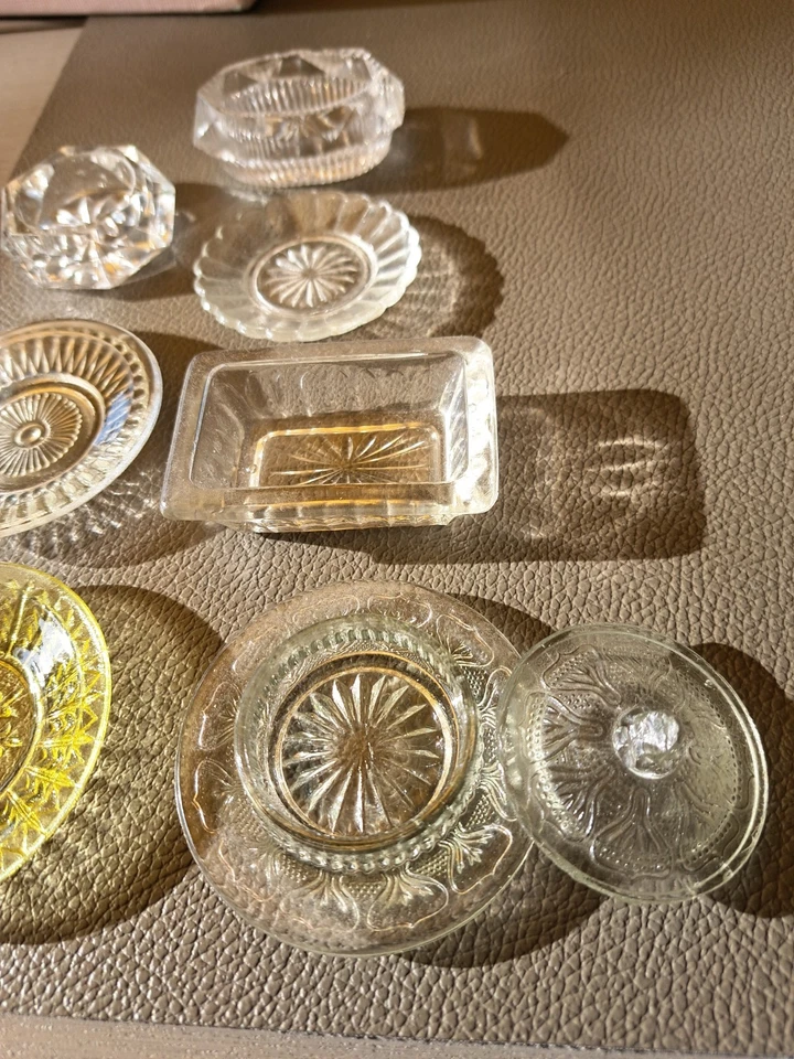 Altes Pressglas für die Puppenstube 7 Teile - Bild 2 von 4