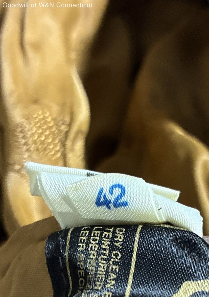 Jacket Size 42 Men Regular Brown Basic Jacket - image 3