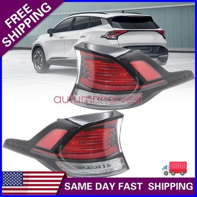 Pair Outer LED Tail Lights For Kia Sportage 2023 2024 2025 Left + Right Side NEW