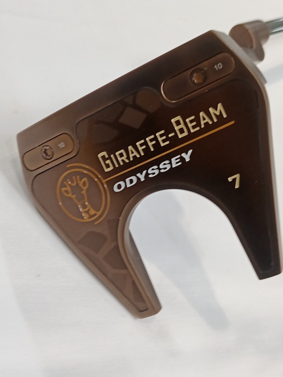Odyssey GIRAFFE BEAM 7 Putter 33in Steel Shaft 534g with Cover