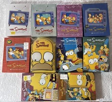 SIMPSONS DVD COLLECTION SEASONS 1-10 EX CONDITION. 5 Sealed-SEE DESCRIPTION