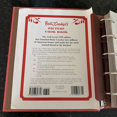 1950s Betty Crocker Recipes Picture Cookbook for sale online | eBay