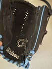 Wilson Softball 12" Glove A0440TR12CAT Cat Osterman Black & Blue Left Hand — photo 2