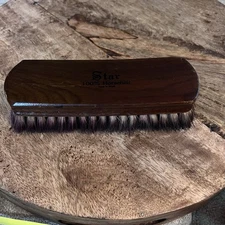 VINTAGE STAR 100% HORSEHAIR SHOE POLISHING BRUSH MADE IN BRAZIL