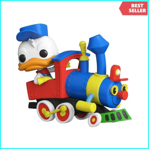 Funko POP Trains Disneyland 65th Donald Duck on Casey Jr Circus Train #01