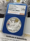 2025 China Panda 1oz Silver ANA World's Fair of Money PF70 NGC First Day ANA