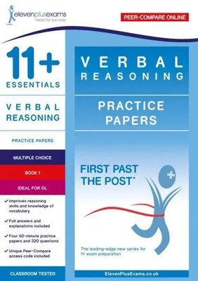 11+ Essentials Verbal Reasoning Practice Papers Book 1 | Eleven Plus Exams