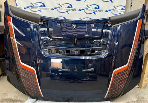 2025 2024 2023 2022 2021 FORD F-150 RAPTOR HOOD ASSEMBLY *Anti Matter blue*