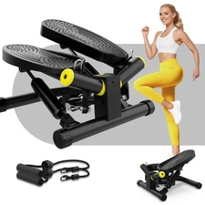 Mini Twist Stepper, Stepper Machine with 330LBS Weight Capacity, Mini Stair S...