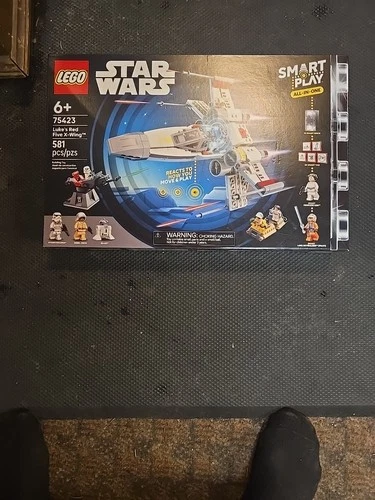 LEGO SMART PLAY Star Wars Lukes Red 5 X-Wing 75423 Just Released. Fast Shipping