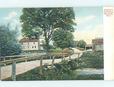 Unused Divided-Back HISTORIC HOME Haverhill Massachusetts MA d1240