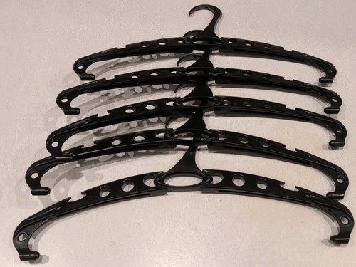 Oakley Genuine Black Clothing Hangers 5 Included.  Rare