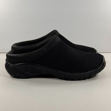 Merrell Encore Breeze 4 Black Mesh Slip On Clogs Mules J000554W Womens 6.5 W