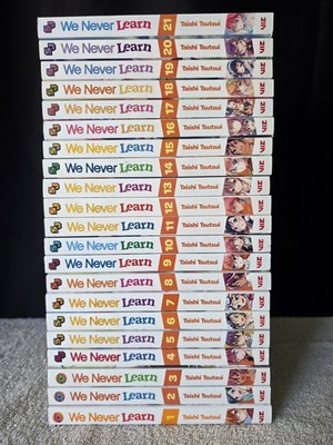 We Never Learn - English Manga - Volumes 1-21 - Full Set - First Printing