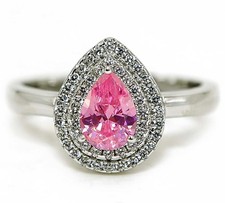 2CT Treated Pink Sapphire 925 Sterling Silver Ring Jewelry Sz 6,7,8,9 MB4