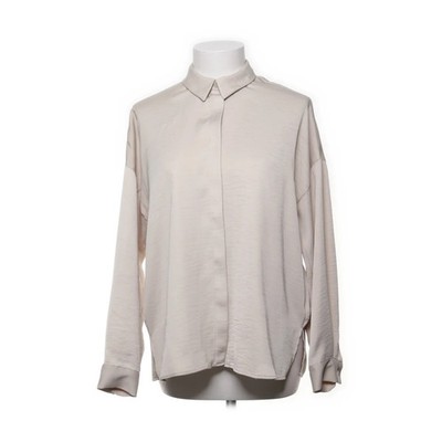 Zara, Bluse, Größe: XS, Beige, Polyester, Einfarbig, Satin, Damen #fXV