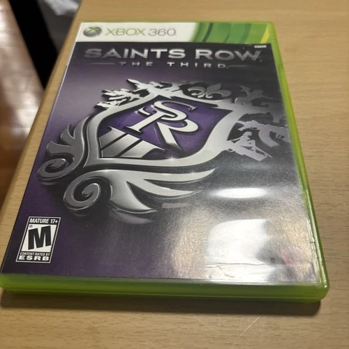 Saints Row: The Third - Microsoft Xbox 360 - Complete with Manual [CIB]