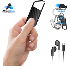 Diktierger&auml;t 72GB mit Spracherkennung 6800h Aufnahme Voice Recorder Meeting