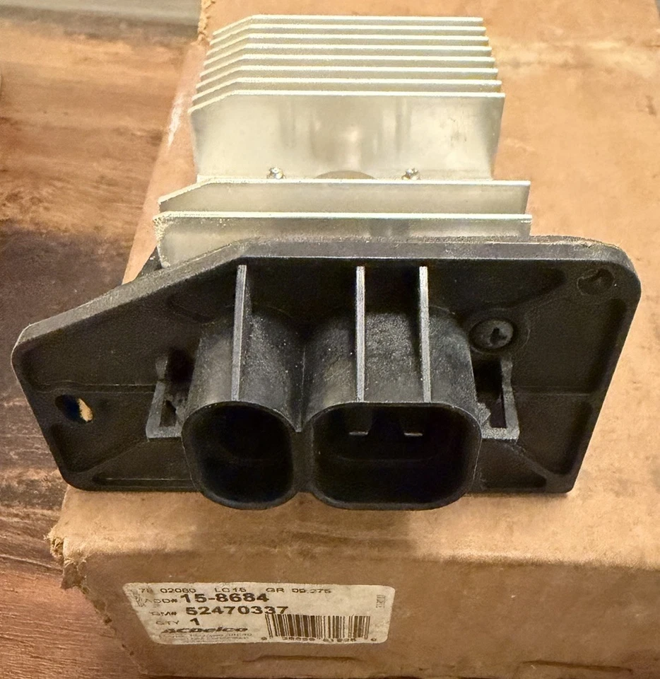 Módulo de control de soplador de calefacción y aire acondicionado genuino GM 52470337 Foto 2 de 4