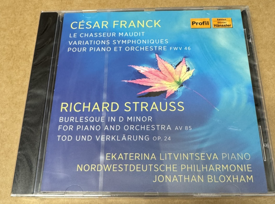 Franck: Le Chasseur Maudit; Variations Symphoniques; Richard Strauss:NEW CD
