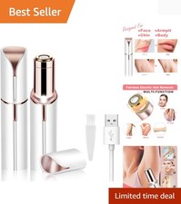 Facial Hair Removal for Women, Mini Hair Remover, Electric Razor Shaver Porta...