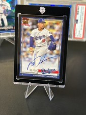 2026 Topps Series 1 1991 Topps Baseball Yoshinobu Yamamoto Autograph Black /10 #