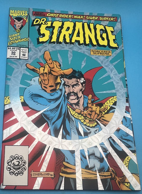 Doctor Strange Sorcerer Supreme # 50 foil cover Marvel Comics