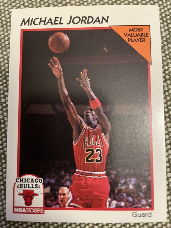 1991-92 Nba Hoops- Michael Jordan #5