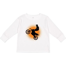 Inktastic Motocross Rider Freestyle Sports Toddler Long Sleeve T-Shirt Stunts