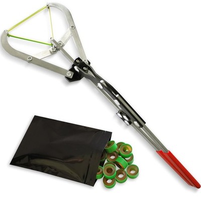 Cattle Banding Tool, 1pc Large Expander Plier with 24pcs Large Rings Kit, Bul...