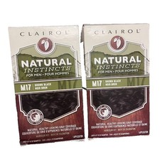 Clairol Natural Instincts For Men M17 Brown Black Hair Color Dye DISCONTINUED