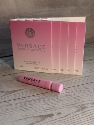 4pack - Versace Bright Crystal Women s Perfume Samples. FREE SHIPPING!