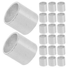 1000 Pcs Copper Positioning Tube Crimp Beads Ends for Cord Jewelry