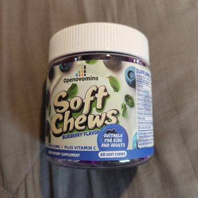 Openovomins Iron Blueberry Chews