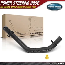 Power Steering Return Line Hose Assembly for Hyundai Accent Upper To Cooler Line