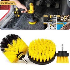 Drill Brush Car Detailing Kit Soft Bristle Power Scrubber Brush Set For Cleanin