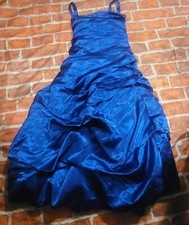 Kids Love Fashion Dance Dress Sz 14 Blue Ball Homecoming Rhinestones Fancy