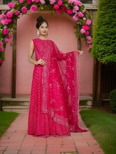 Gown with Glitter Shimmery effect for Women by Shreekama