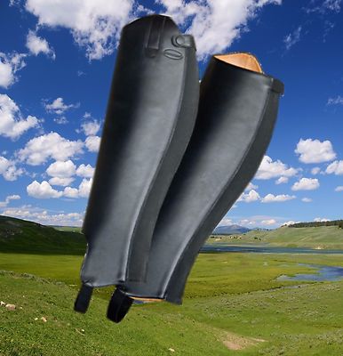 Glattlederchaps, Stiefelschäfte Kalbsleder Chaps Euroriding Monticalf,Hoppiboots