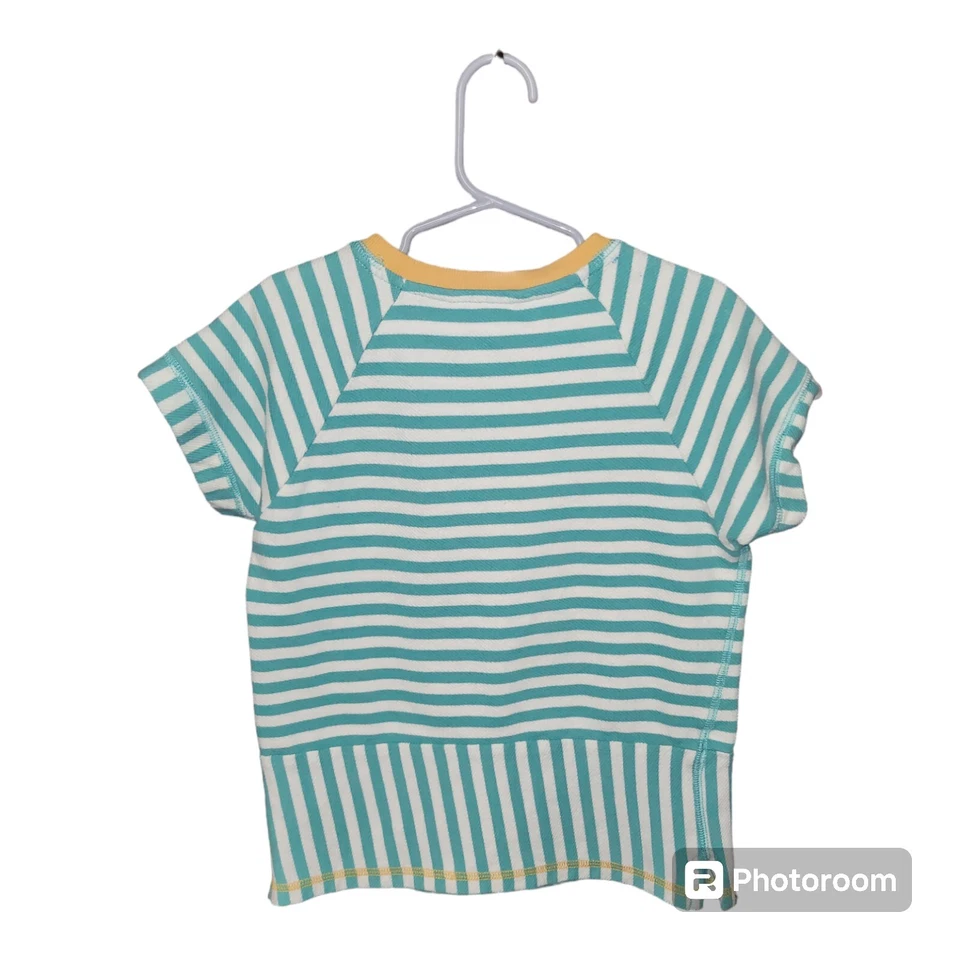 Camisa MATILDA JANE Brillante Sueño Soleado Disposición Verde Rayas Talla 6 Foto 2 de 4