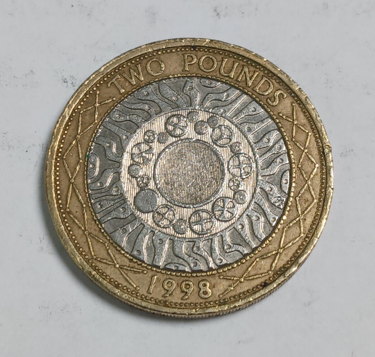 1x 1998 UK Two Pounds - Technology - British £2 Pound