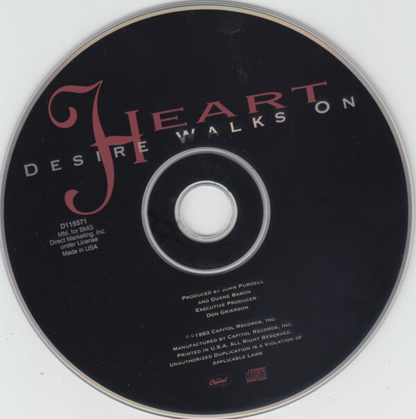 Heart Desire Walks On (CD, Album) (Very Good Plus (VG+)) eBay