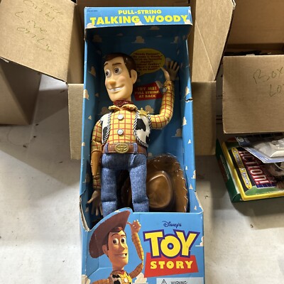 その他 Toy Story Woody Pull String Doll1995 Disney Toy Story Talking Woody Pull String Doll for sale online | eBay