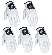 SG Men White 100 cabretta leather Golf Gloves Cadet and Regular sizes