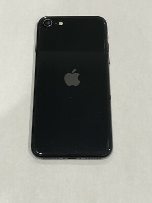 Apple iPhone SE 2020 2nd Gen OEM Original back housing with Parts Black Used