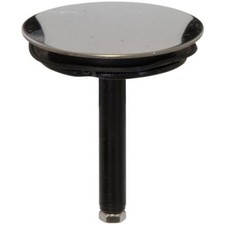 50mm Diameter Kitchen Sink Pop Up Waste Plug Stainless Top