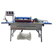 Auto Edge Bander Trimmer Edge Sealing&Repairing Machine Double-sided Gluing 110V
